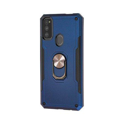 Противоударный чехол SG Magnet Ring для Samsung Galaxy M30s / M21 Темно-синий 37895
