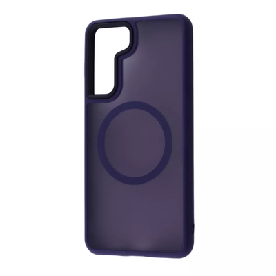 Чехол WAVE Matte Insane MagSafe для Samsung Galaxy S22 Deep purple 82357
