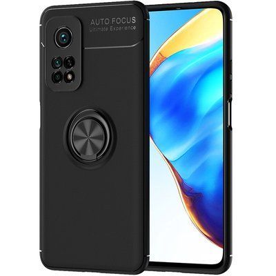 Чехол Din Color Magnet Ring для Xiaomi Mi 10T / Mi 10T Pro Черный 52630