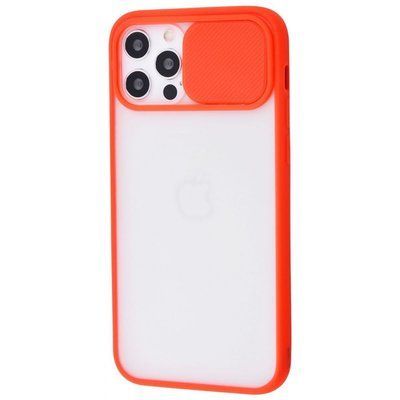 Чехол CamshMatteдля Iphone 12 / 12 Pro Red 47363