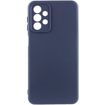 Чехол Silicone Lakshmi A Full Camera для Samsung Galaxy A23 Синий / Midnight Blue 66456