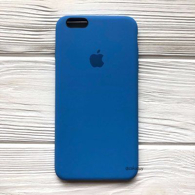 Чехол Silicone Case для Iphone 6 Plus / 6s Plus Blue 33469