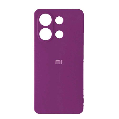 Чохол Silicone Case 360 ​​із захистом камери для Xiaomi Redmi Note 13 Grape