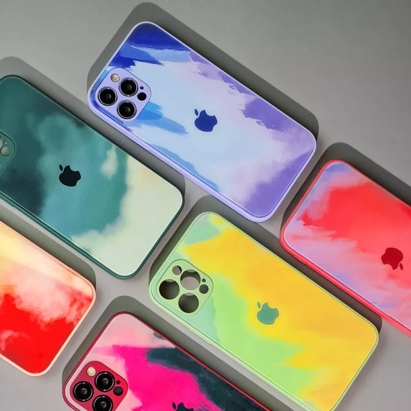 Чохол TPU+Glass Bright для Iphone 12 Pro Max Green 61271