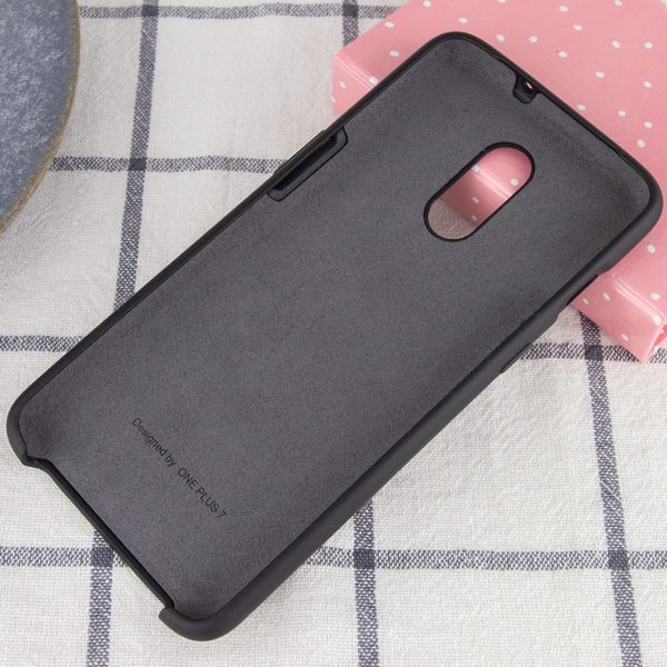 Чехол Silicone Case для OnePlus 7 Черный / Black 41542