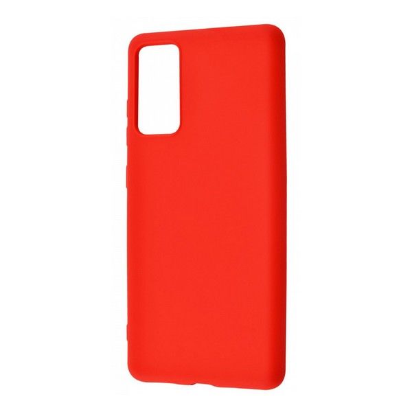 Чехол WAVE Colorful с микрофиброй для Samsung Galaxy S20 FE Red 59984