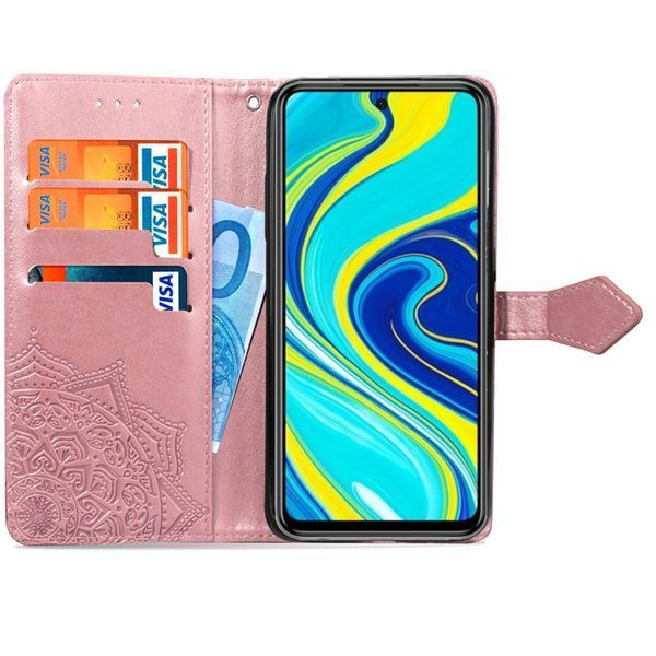 Чохол-книжка Art Case для Xiaomi Redmi Note 9s / Note 9 Pro Рожевий 40542