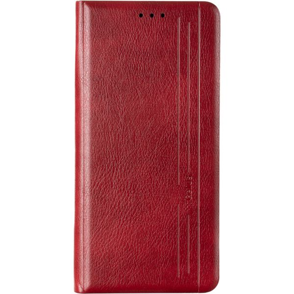 Чехол-книжка Leather Delius New для Samsung Galaxy A03s A037 Red 57716