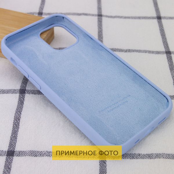 Чехол Silicone Case для Iphone 16 Голубой / Lilac Blue