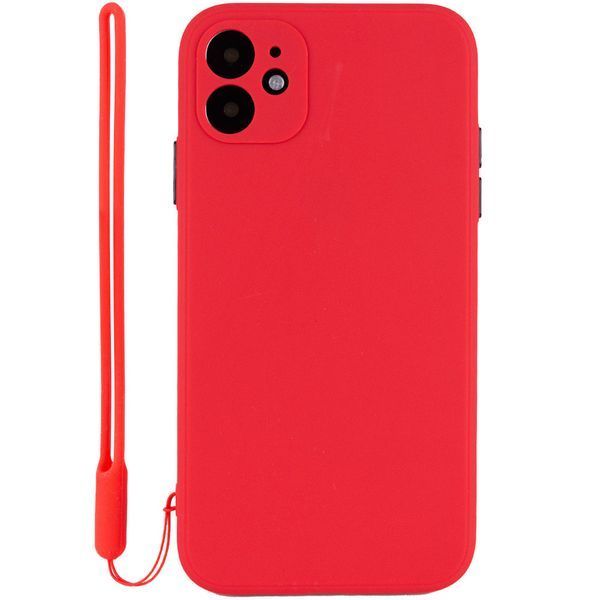 Чохол Square Full Camera для Iphone 11 Червоний 53436