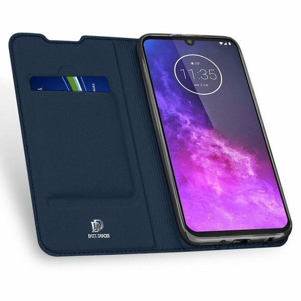 Чехол-книжка Dux Ducis для Motorola One Zoom / P40 Note Синий 56663