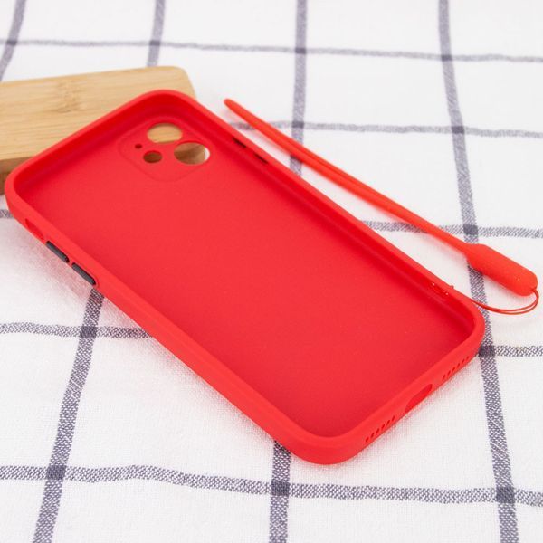 Чохол Square Full Camera для Iphone 11 Червоний 53436