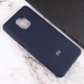 Чохол Silicone Cover для Xiaomi Redmi Note 9s / Note 9 Pro / Note 9 Pro Max Темно-синій / Midnight blue 68058 2
