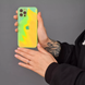 Чохол TPU+Glass Bright для Iphone 12 Pro Max Green 61271 2