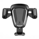 Автодержатель для телефона Baseus Gravity Car Mount Black 61014 1