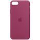 Чохол Silicone Case 360 для Iphone 7 / 8 / SE 2020 Малиновий / Pomegranate 53174