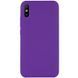Чохол Silicone Cover NoLogo A Full для Xiaomi Redmi 9A Фіолетовий / Purple 43284