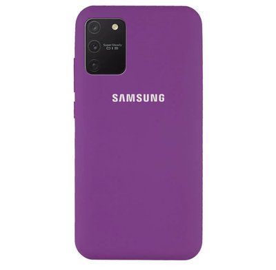 Чехол Silicone Cover для Samsung Galaxy S10 lite G770F Фиолетовый / Grape 42323