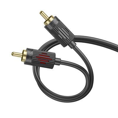 Кабель HOCO UPA29 2RCA to 2RCA 1.5м Black 83848