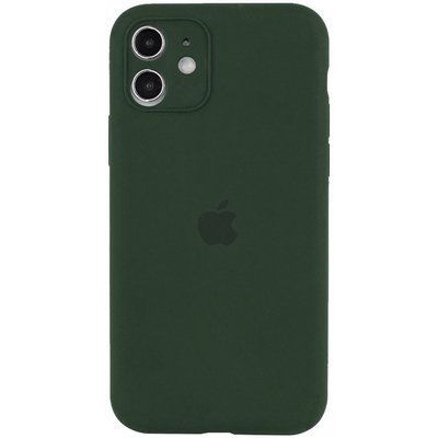 Чохол Silicone Case з захистом камери для Iphone 12 Зелений / Cyprus Green 52987