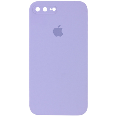 Чехол Silicone Case Square для Iphone 7 Plus / 8 Plus Сиреневый / Dasheen 69122