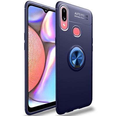 Чохол Din Color Magnet Ring для Samsung Galaxy A10s 2019 A107 Синій 54827