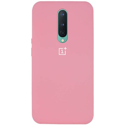 Чехол Silicone Cover для OnePlus 8 Розовый / Pink 42273