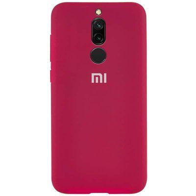 Чохол Silicone Cover для Xiaomi Redmi 8 / 8A Рожевий / Hot Pink 38021