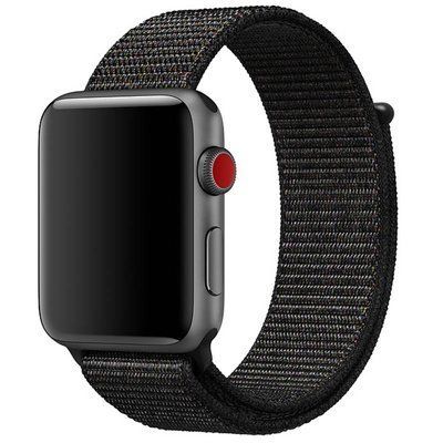 Ремешок Nylon для Apple Watch 42/44/45/49 mm Черный / Black 48318