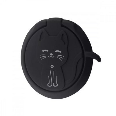 Кольцо держатель для телефона Cat Black 70367