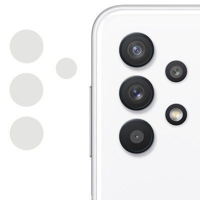 Захисне скло 0.18mm на камеру для Samsung Galaxy A72 Clear 54367
