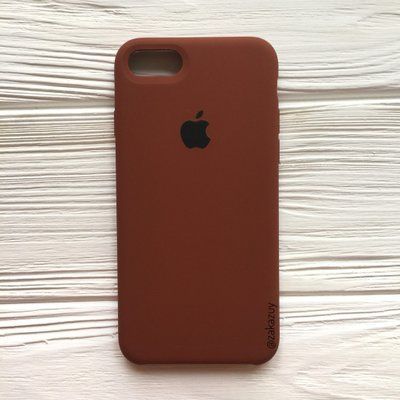 Чехол Silicone Case для Iphone 7 / 8 / SE 2020 Brown 31065