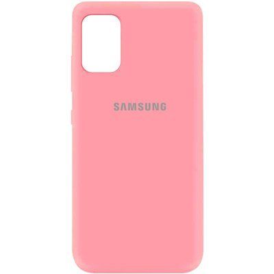 Чохол Silicone Cover A для Samsung Galaxy A51 Рожевий / Pink 43185