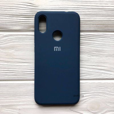 Чохол Silicone Cover для Xiaomi Redmi 7 Синій 34234