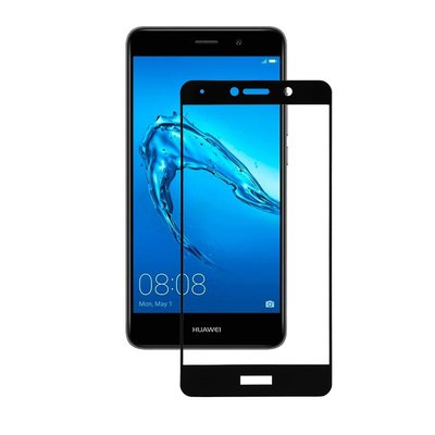 Захисне скло Perfect HD+ для Huawei Y7 2017 Black 53804