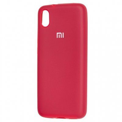 Чохол Silicone Cover для Xiaomi Redmi 7A Рожевий / Hot Pink 45529