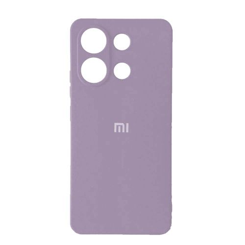 Чехол Silicone Case 360 с защитой камеры для Xiaomi Redmi Note 13 Black