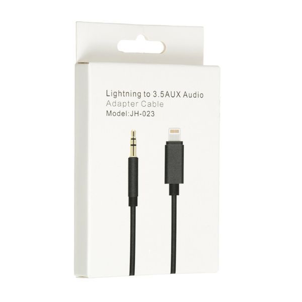 Кабель AUX JH-023 Lightning Silver 41325