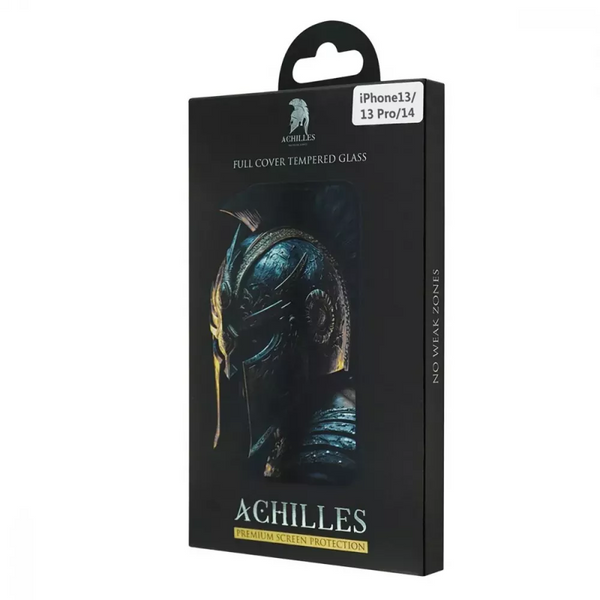 Захисне скло ACHILLES для Iphone 14/13/13 Pro Black 81520
