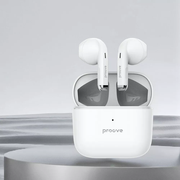 Навушники бездротові Proove Mainstream TWS White 81656