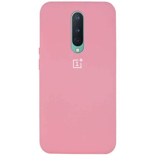 Чохол Silicone Cover для OnePlus 8 Рожевий / Pink 42273