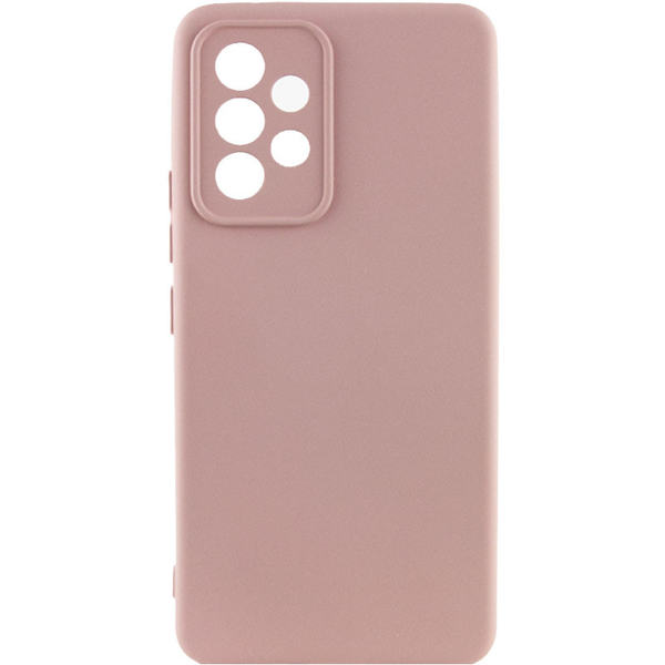 Чехол Silicone Lakshmi A Full Camera для Samsung Galaxy A54 5G Розовый / Pink Sand 68969