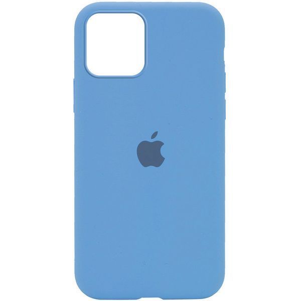 Чехол Silicone Case для Iphone 12 Pro Max Голубой / Cornflower 47109