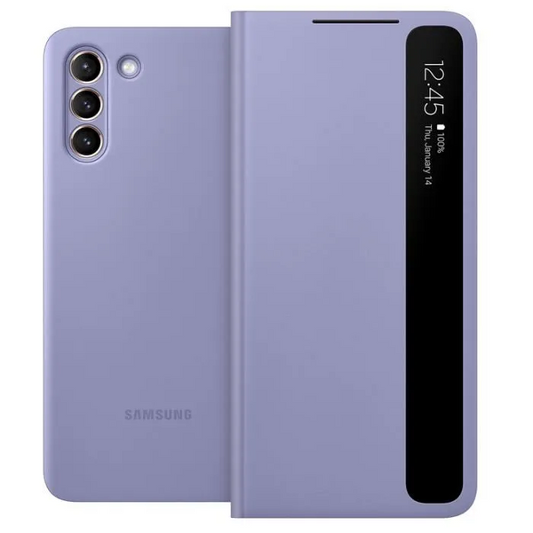 Чохол-книга Smart Clear View L для Samsung Galaxy S21 Plus Violet 81987