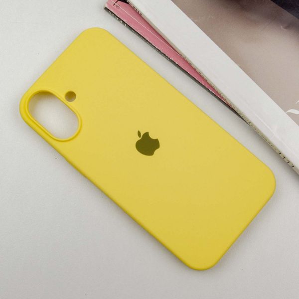 Чохол Silicone Case для Iphone 16 Жовтий / Yellow