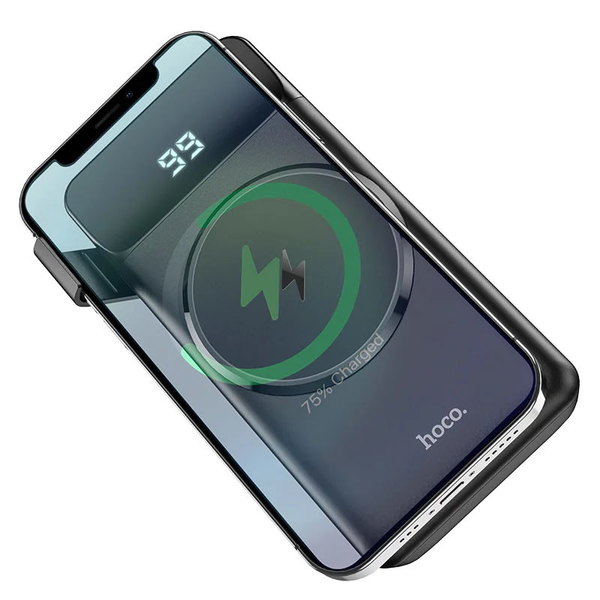 Внешний аккумулятор Hoco J76 Bobby 10000 mAh Black 63496