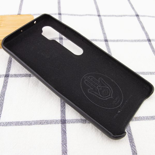 Захисний чохол Leather Case для Xiaomi Mi Note 10 / 10 Pro Чорний 48089