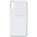 Чехол Silicone Cover для Samsung Galaxy A02 Белый / White 54677