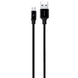 Кабель Proove Light Weft USB to MicroUSB 2.4A 1m Black 81624 1