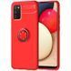 Чехол Din Color Magnet Ring для Samsung Galaxy A02s Красный 52900